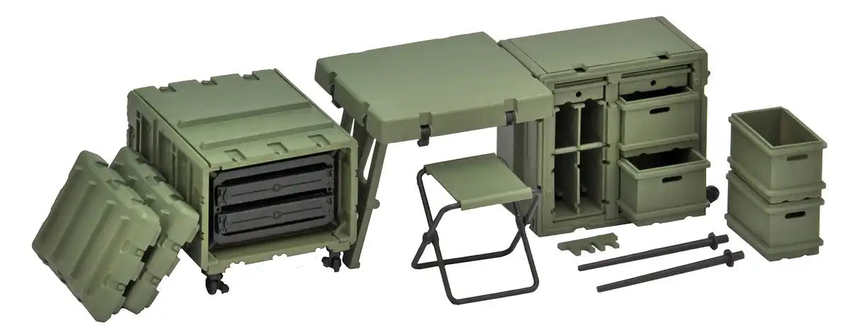 TOMYTEC Ld033 Military Series 1/12 Little Armory Field Desk A Plastic Model