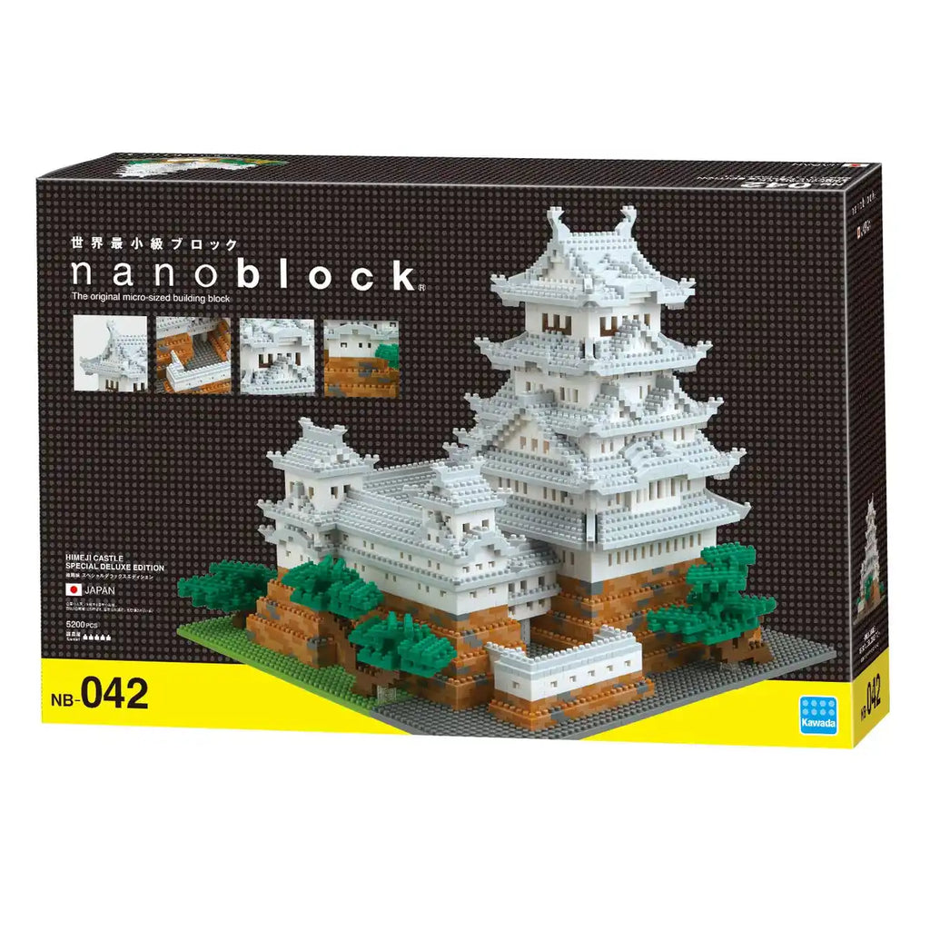 KAWADA Nb-042 Nanoblock Himeji Castle Special Deluxe Edition
