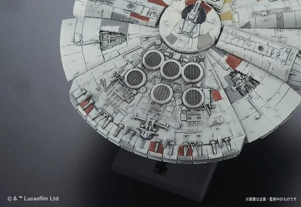 Bandai Spirits Star Wars Millennium Falcon Model 006 Color-Coded Plastic