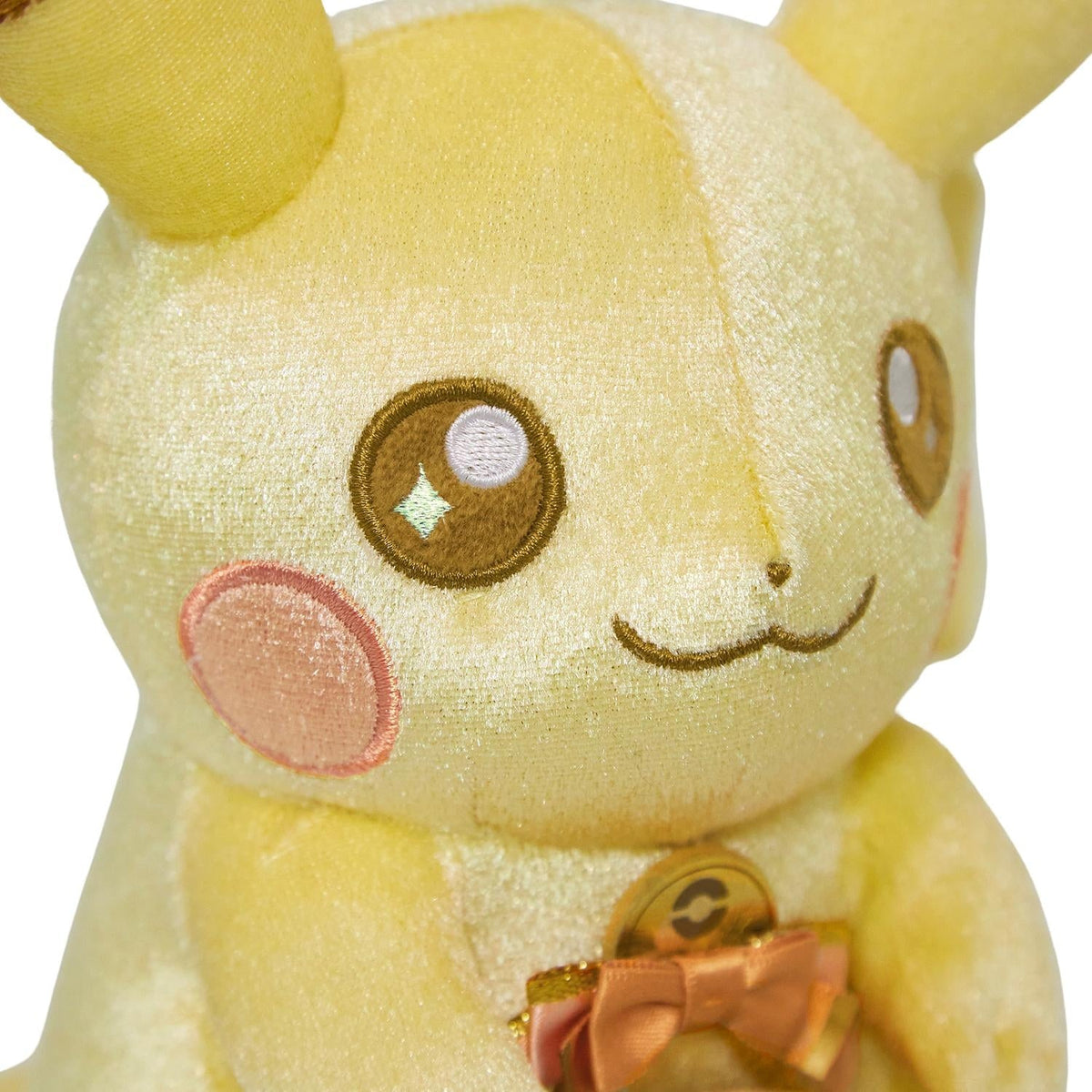 Pokemon Center Pika Pika Shiny! Pikachu 30th Anniversary Plush Toy