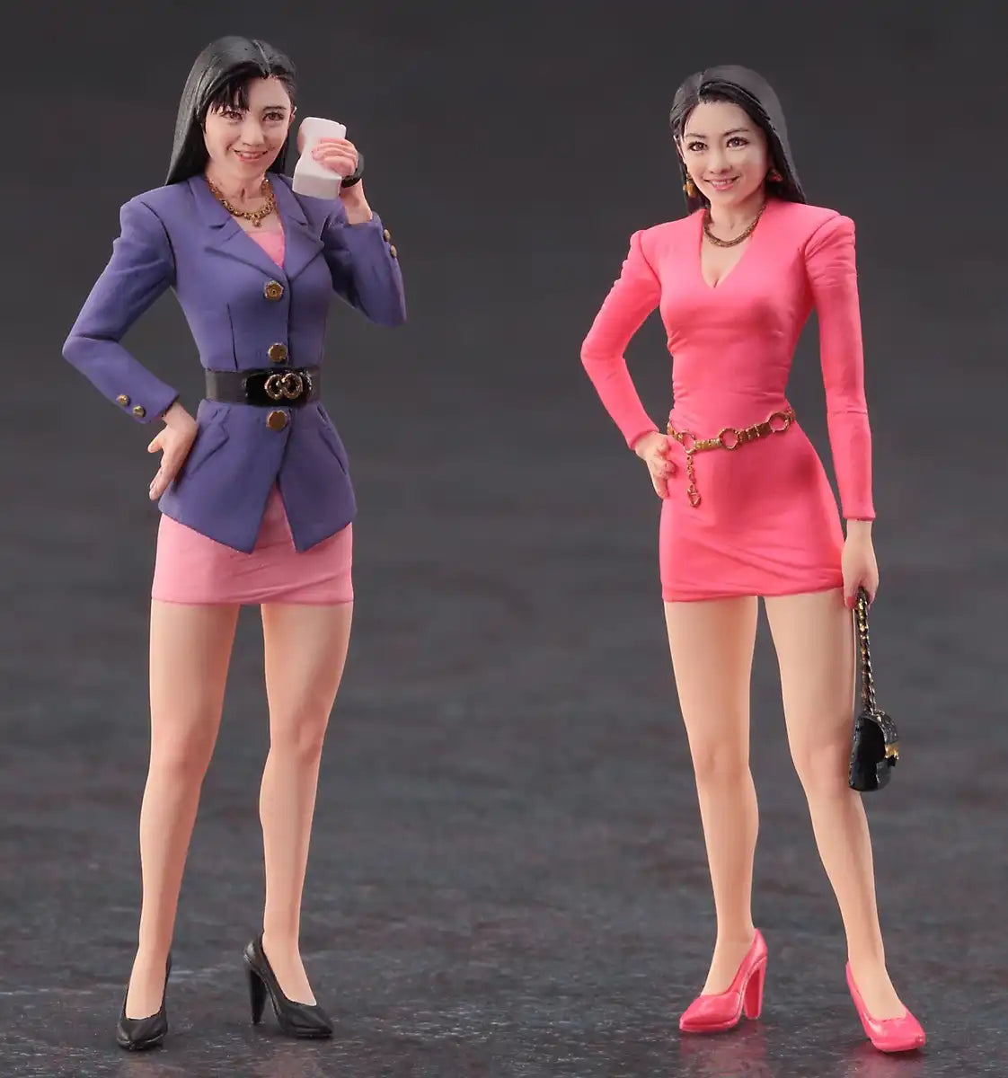 Hasegawa 1/24 Scale 80s Bubbly Girls Plastic Model Figure FC01