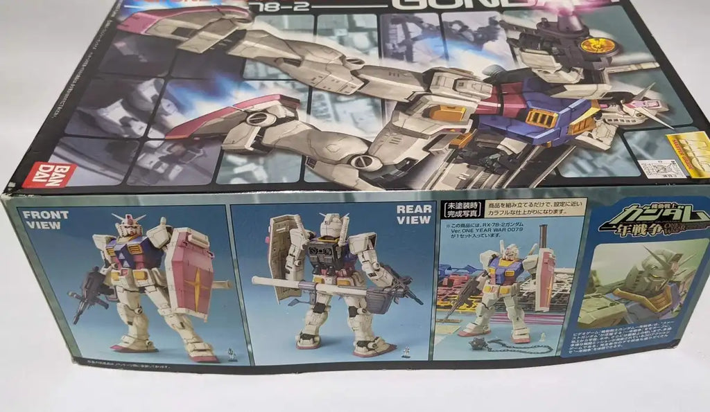 BANDAI Mg 321558 Gundam Rx-78-2 Version One Year War 0079 1/100 Scale Kit