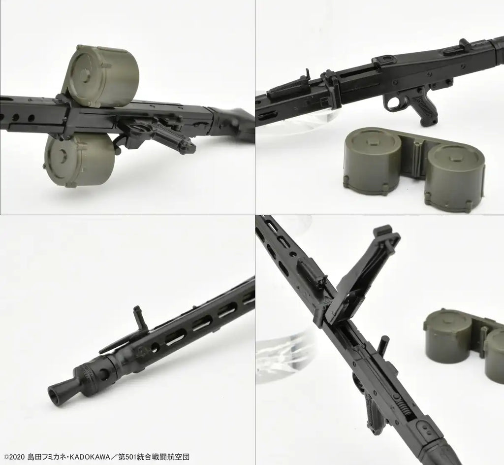 Little Armory Tomytec X Strike Witches Lasw02 MG42S 2-Piece Set Model
