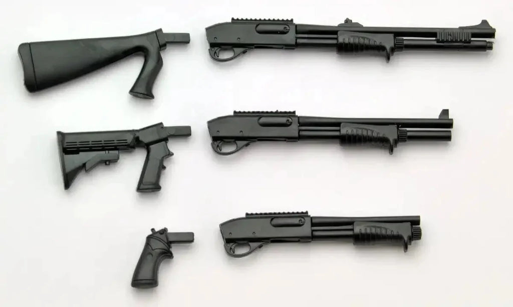 TOMYTEC La019 Military Series Little Armory M870Mcs Type 1/12 Scale Plastic Model Kit