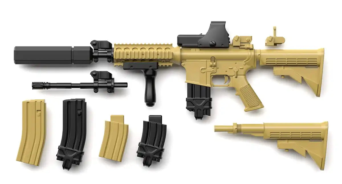 TOMYTEC Ladf05 Military Series Little Armory Doll'S Frontline M4A1 Type 1/12 Scale Kit