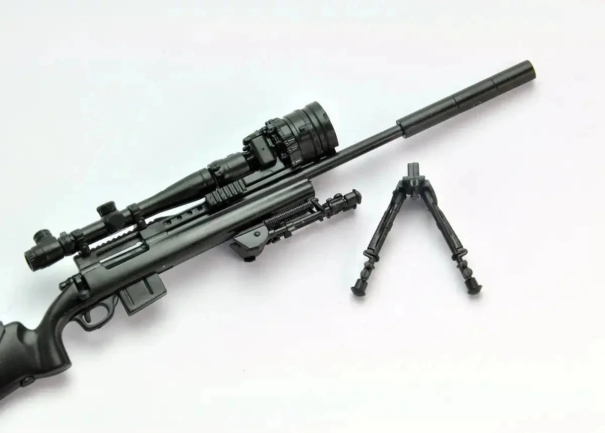 TOMYTEC La036 Military Series Little Armory M24A2 Type 1/12 Scale Plastic Model Kit