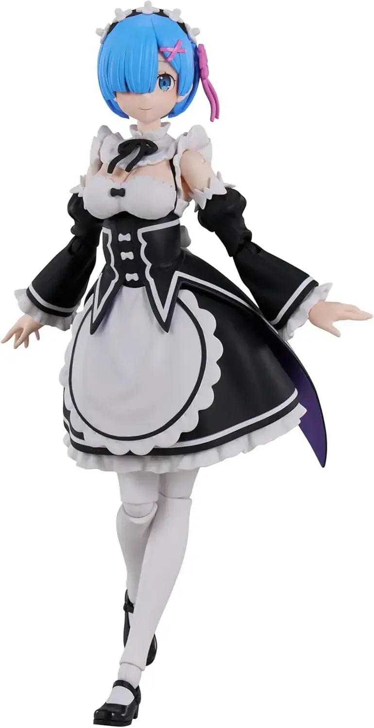 Kadokawa Rem Non Scale Color Coded Plastic Model Figure Kit
