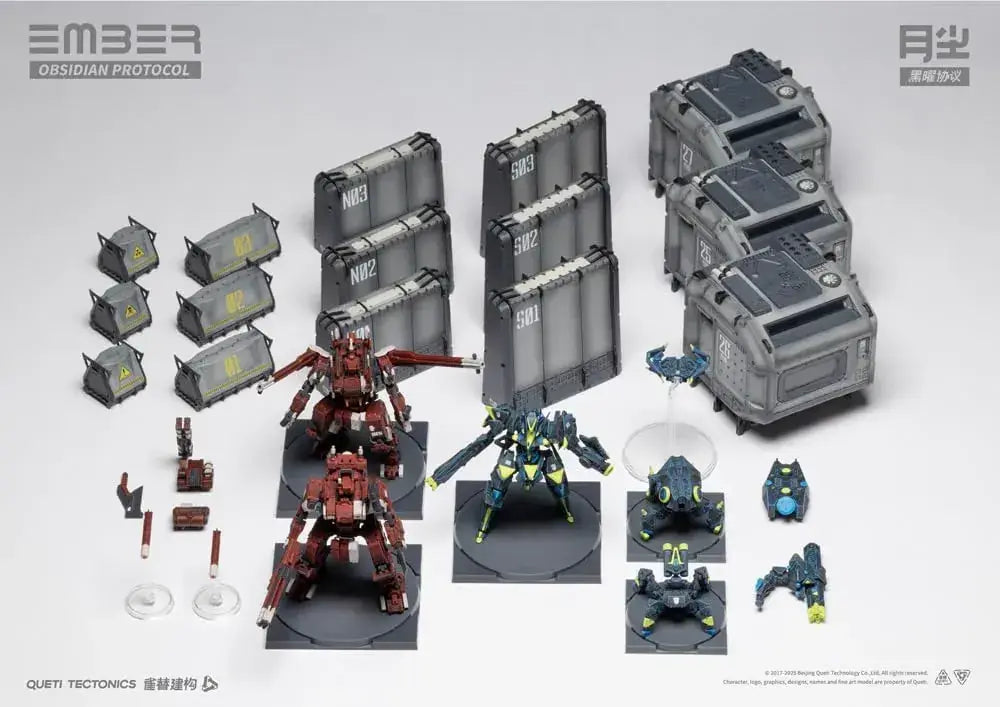 Kotobukiya Ember Obsidian Protocol Raid Starter Model Kit