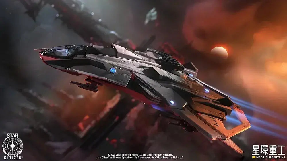 Kotobukiya Star Citizen Anvil F8C Lightning 1/100 Kit Components