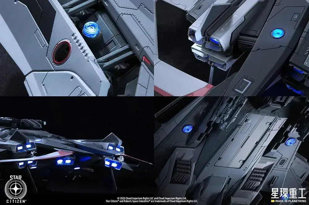 Kotobukiya Star Citizen Anvil F8C Lightning 1/100 Kit Components