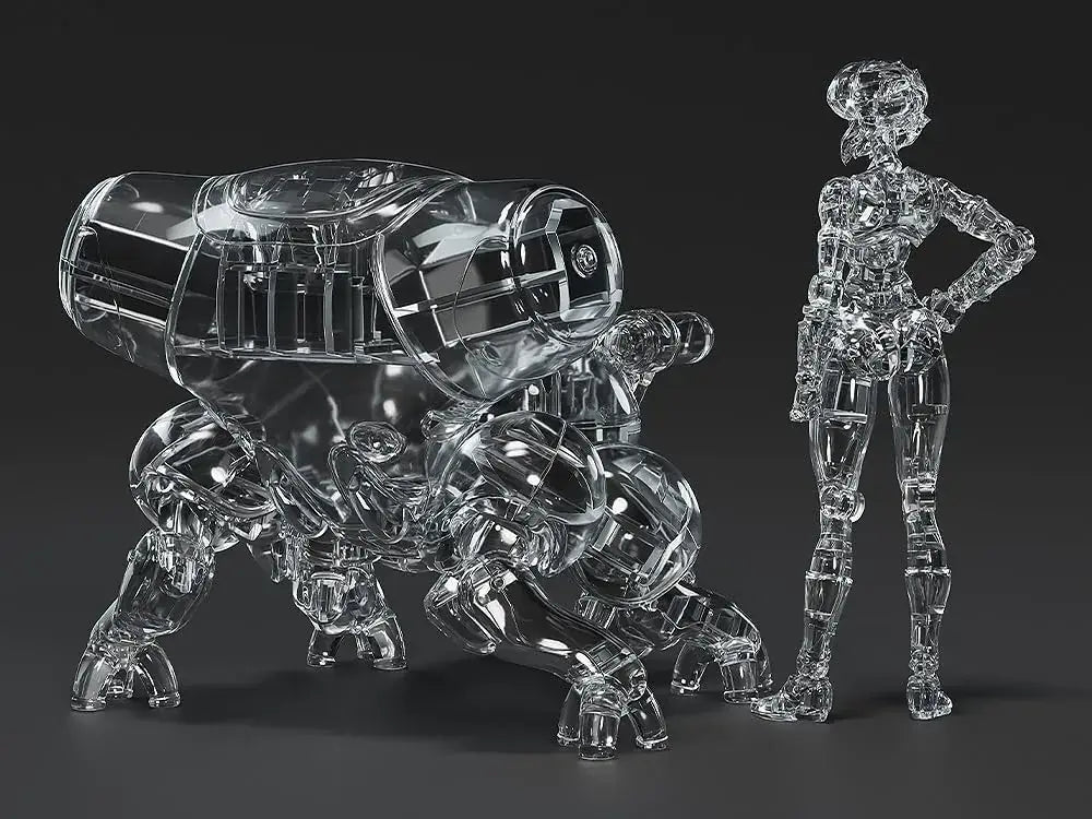 Max Factory Mutoko Uchikoma Optical Camo Figure Model 1/20 Scale