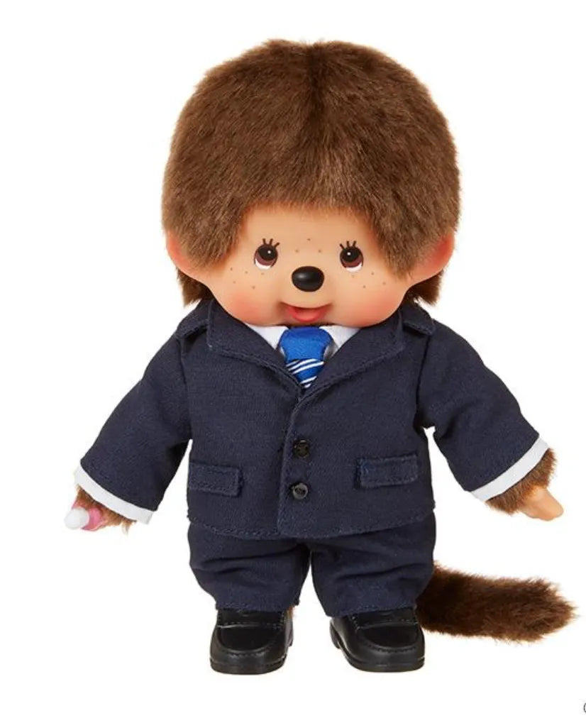Sekiguchi Monchhichi CEO S Size 202492 - Compact High-Quality Plush Toy