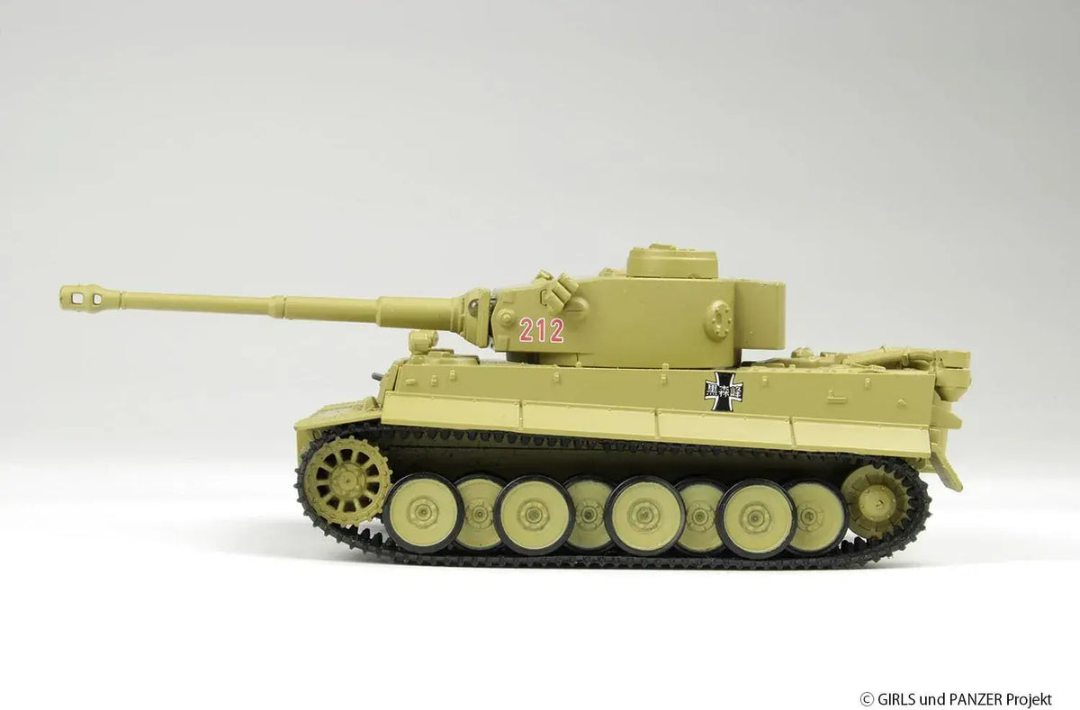 Platz 164 RC Tiger I Kuromorimine Electric Battle Tank 1/64 Scale