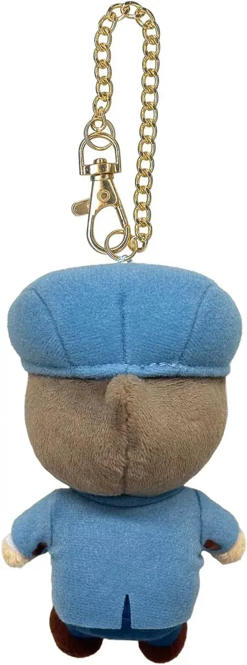 Sanei Boeki Professor Layton Luke Plush Mascot 7 x 7 x 11.5 cm