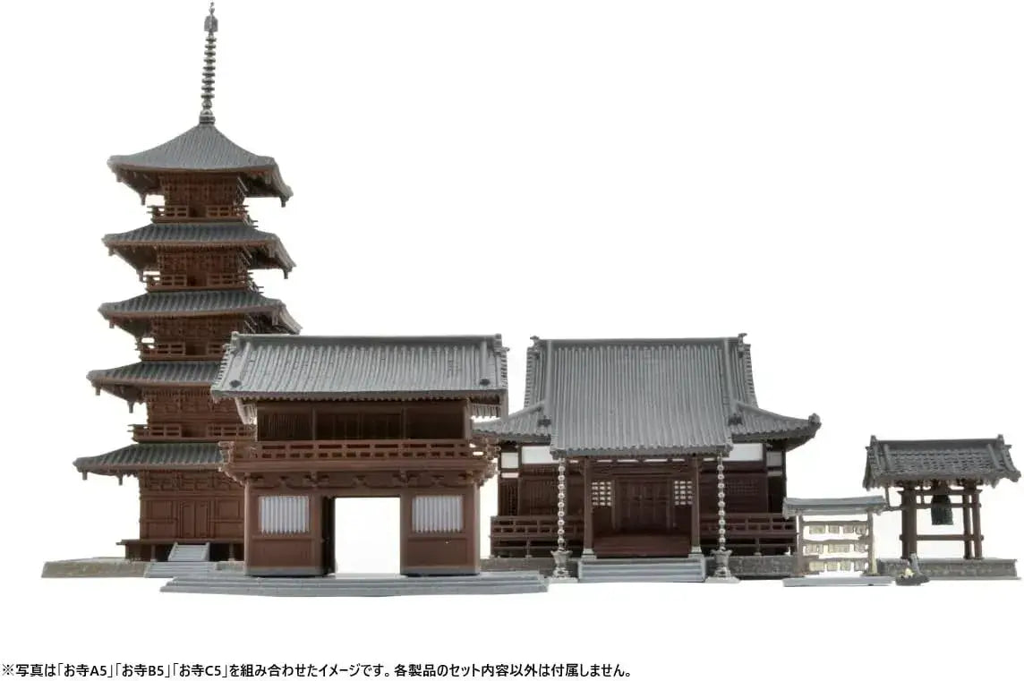 Tomytec Building Collection Temple C5 Japanese Temple Diorama Kit